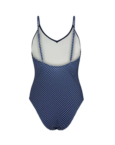 Beck Söndergaard - Polka Dot Bea Badedragt - Navy Blue 